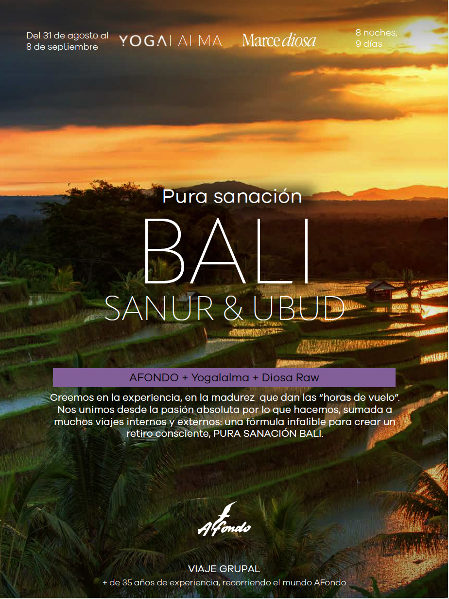Pura sanación BALI Sanur & Ubud - Agosto 31 - Septiembre 8
