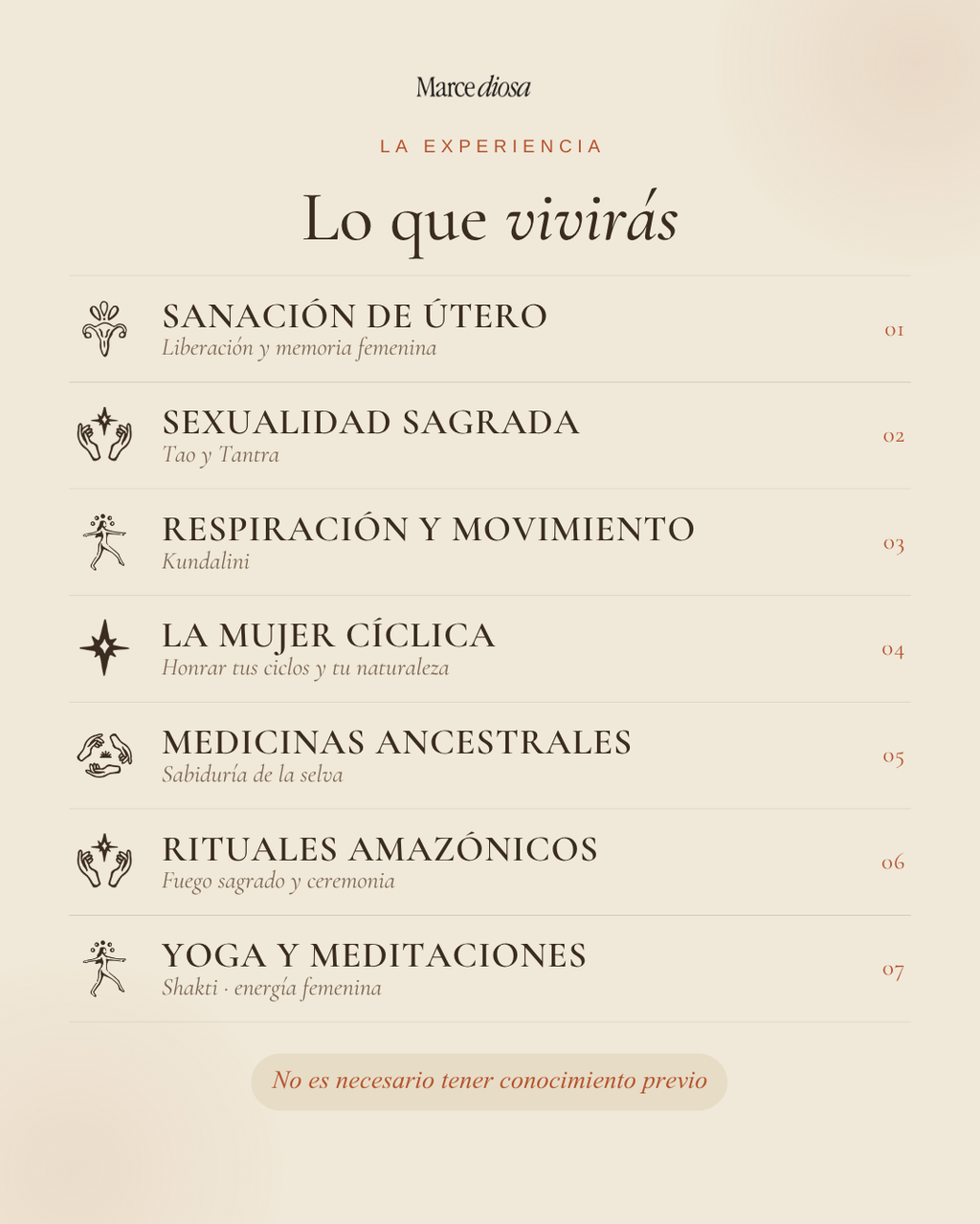 Despertar de la Diosa AMAZONAS  - Febrero 23 - 27