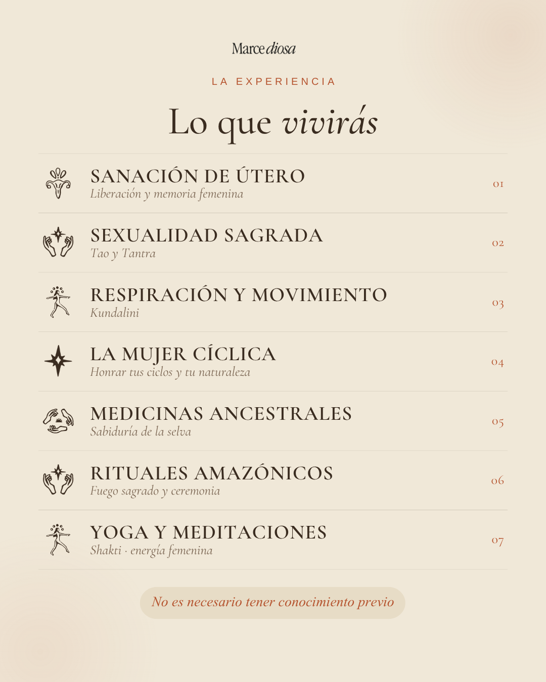 Despertar de la Diosa AMAZONAS  - Febrero 23 - 27